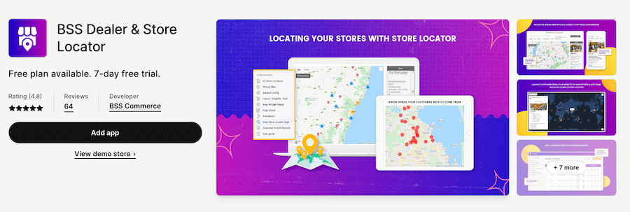 7 Best Shopify Store Locator Apps in 2024