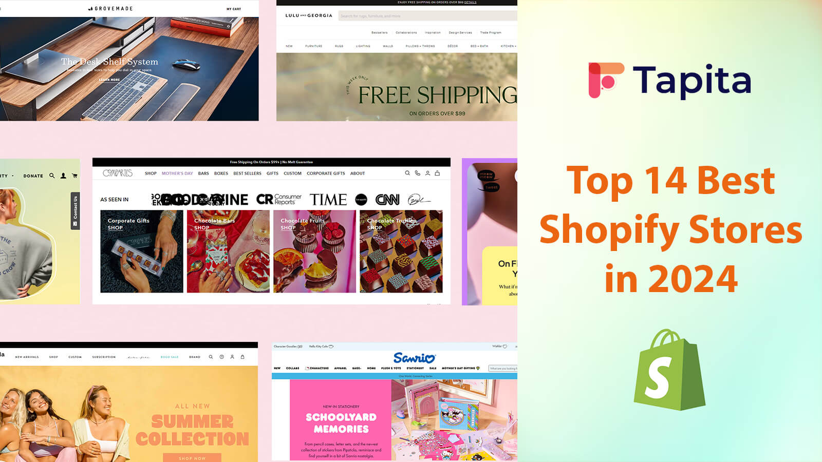 Top 14 Best Shopify Stores in 2025