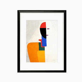 Orange And Red House Canvas Painting Wall - Tapita Demo Store