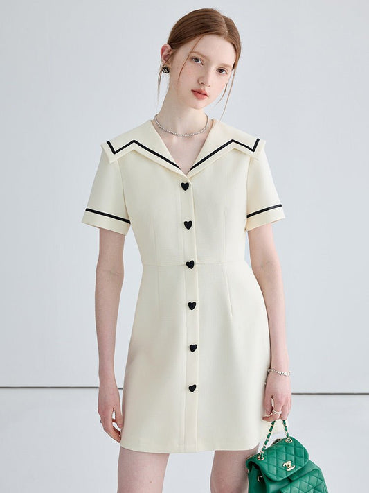 Commuter Press Pleated Dress - Tapita Demo Store 
