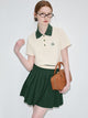 Contrast Color Polo Collar - Tapita Demo Store 