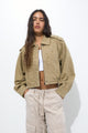 Cropped jacket with broken detail - Tapita Demo Store 