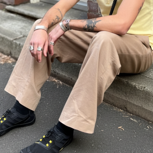 The Khaki Street-Tailor Trousers - Tapita 