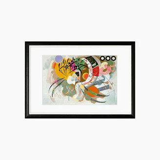 Multi Coloured Minimalist Geometric Abstract Painting - Tapita Demo Store