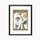 Blue & White Floral Theme Framed Paintings Tapita Demo Store